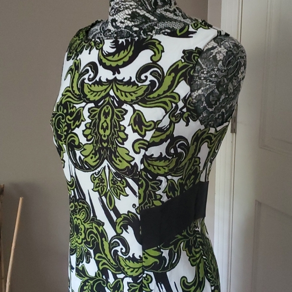 NWOT- Ronnie Nicole bold print dress, size 8 - Picture 3 of 4